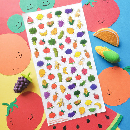 Produce Pals Sticker Sheet