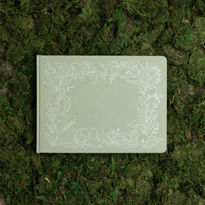 Lovely Lilies Heirloom Notebook - Lined Pages