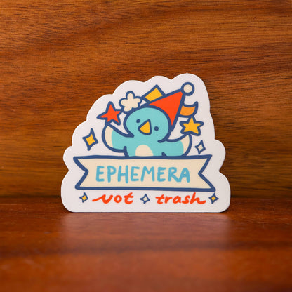 Vinyl Sticker Ephemera