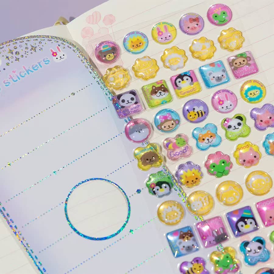 3D Reward Jewel Phone Stickers