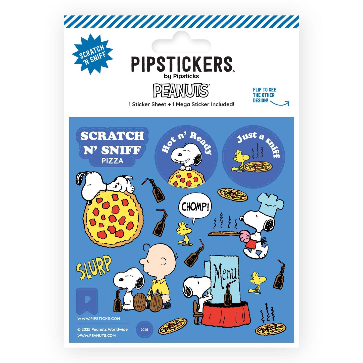 Peanuts Hot Pizza Scratch 'n Sniff (2ct)