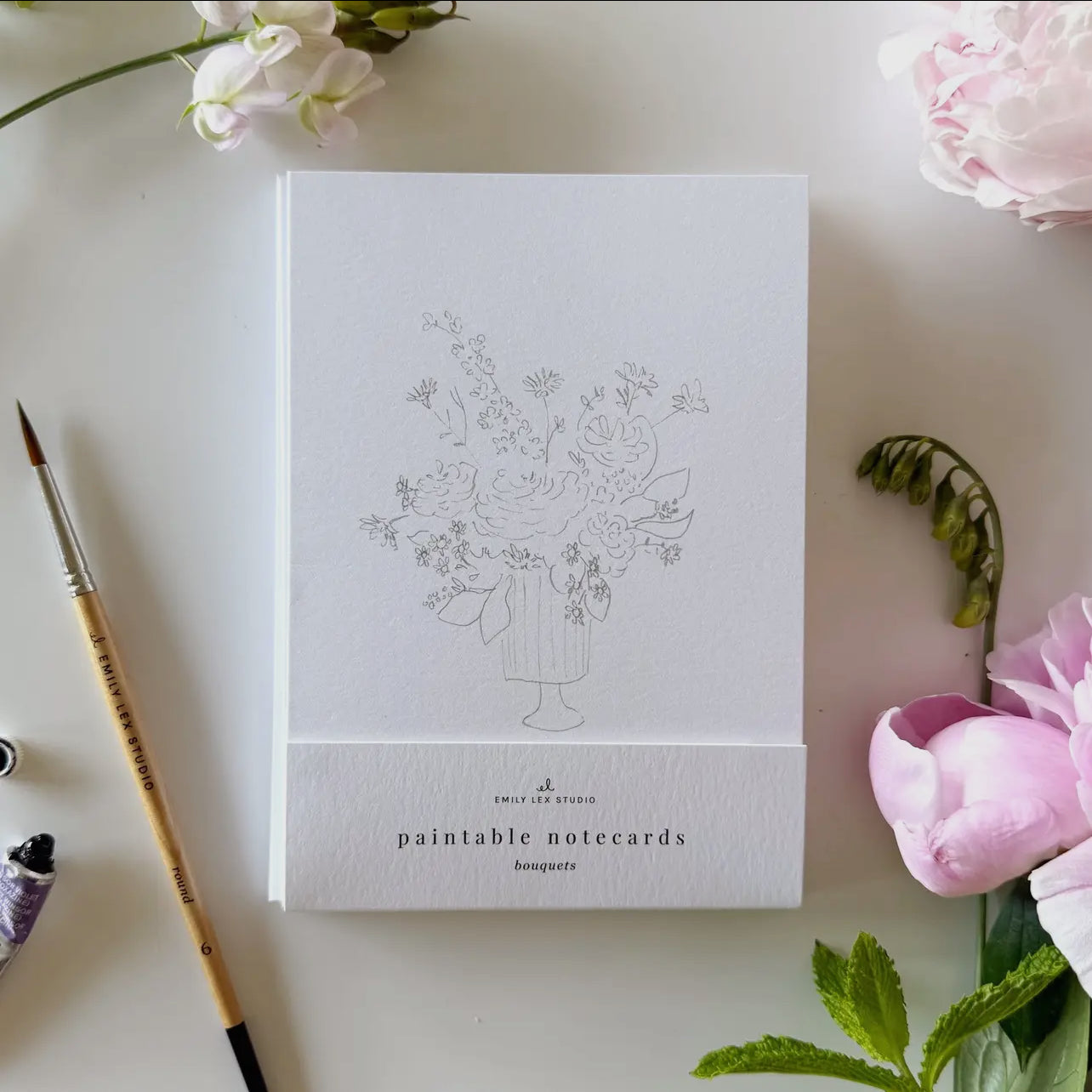 Emily Lex Paintable Notecards