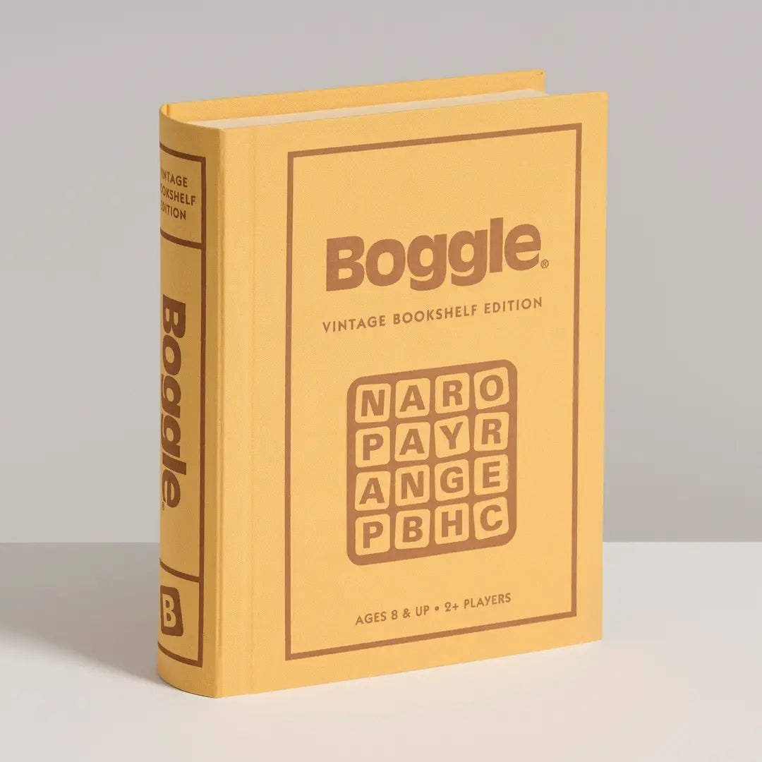 Boggle Vintage Book Shelf Edition