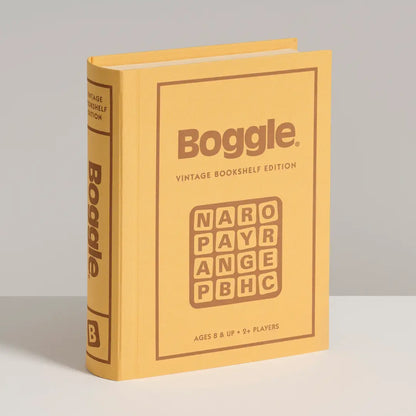 Boggle Vintage Book Shelf Edition