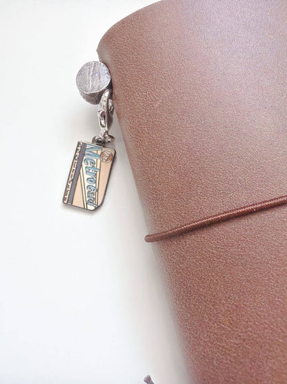 Kuboandlucy x Idiot Sandwich | Metro Card Enamel Charm