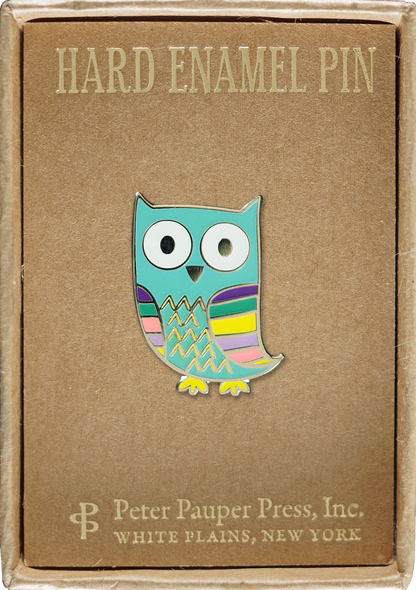 Owl Enamel Pin