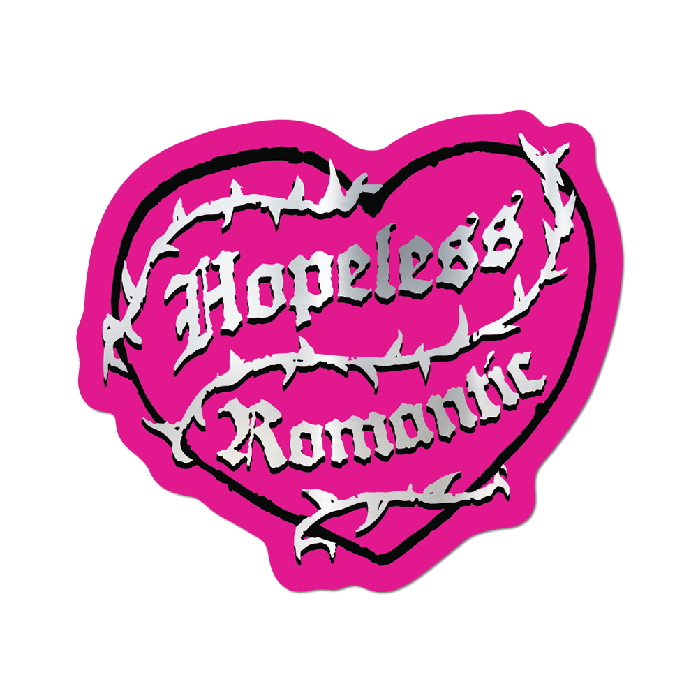 Hopeless Romantic by Apply - Die-Cut Sticker (Valentines)