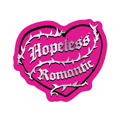 Hopeless Romantic by Apply - Die-Cut Sticker (Valentines)