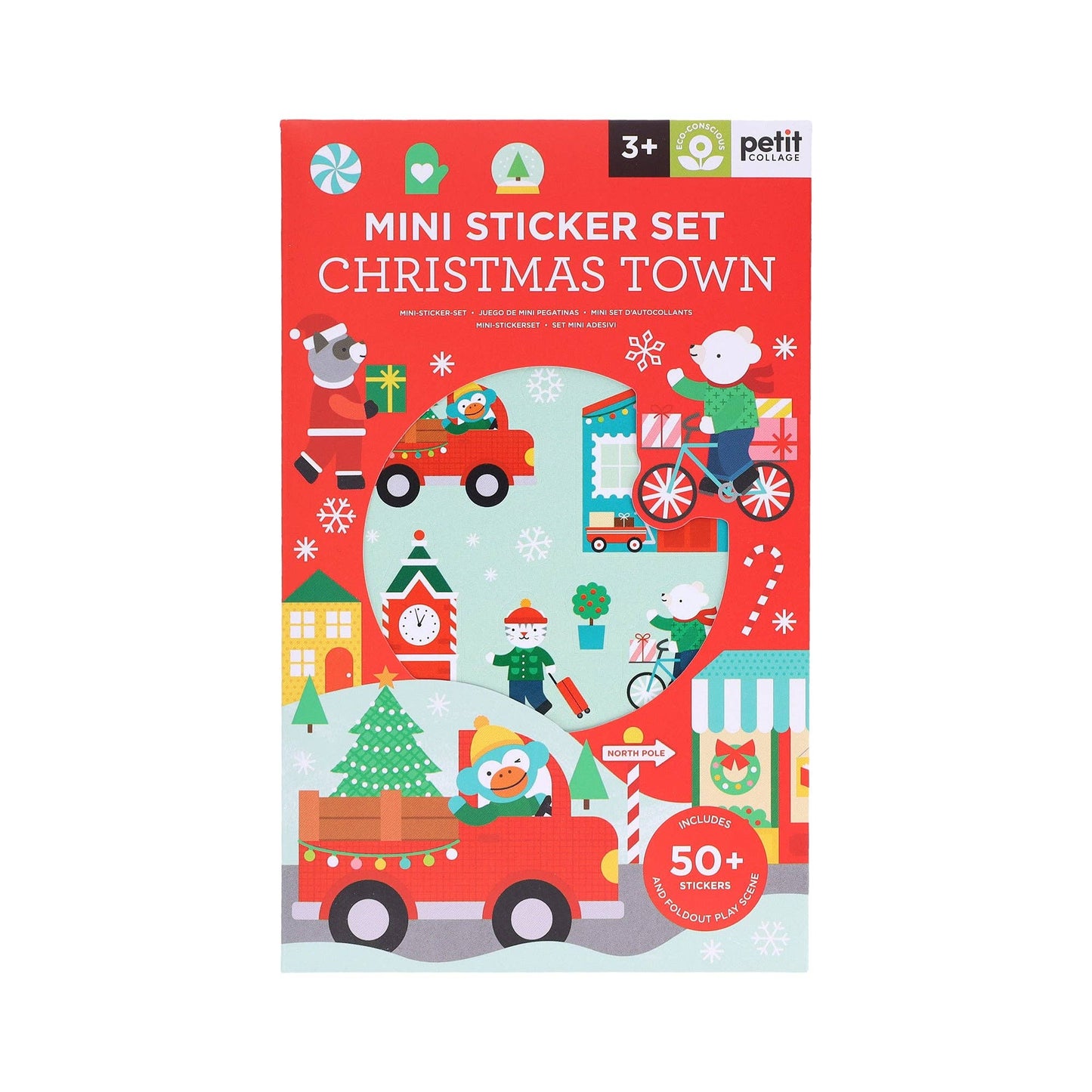 Mini Sticker Set: Christmas Town CDU of 20