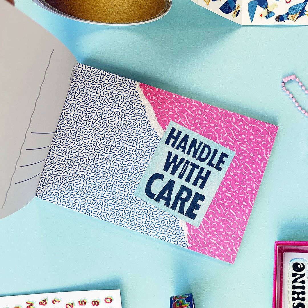 Special Delivery Sticker Post Card Book
