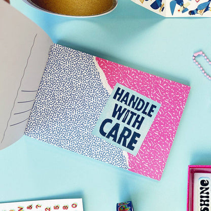 Special Delivery Sticker Post Card Book