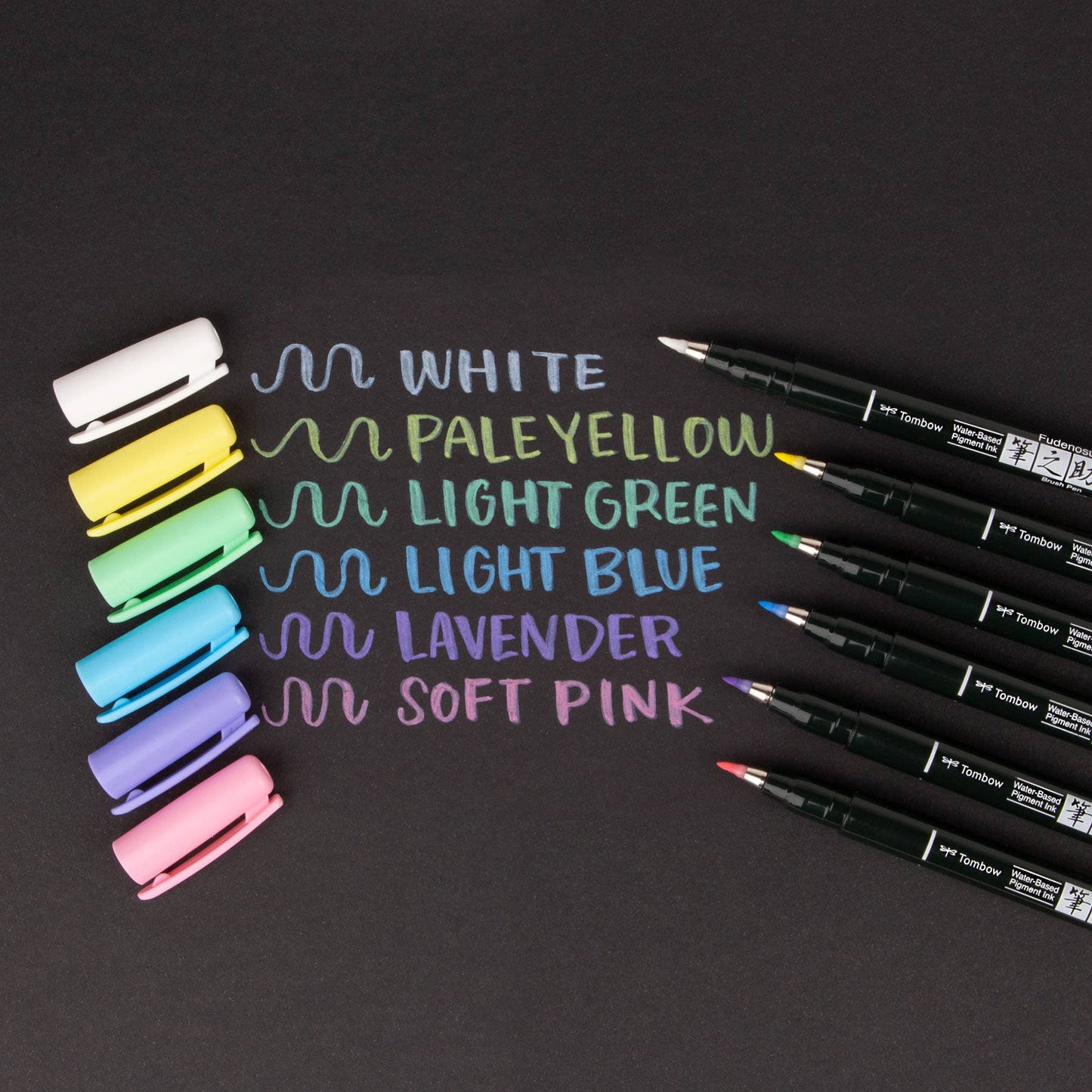 Fudenosuke Pastel Calligraphy Brush Pen