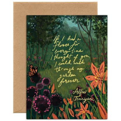 If I had a flower — Birthday, Thank You, Everyday Card