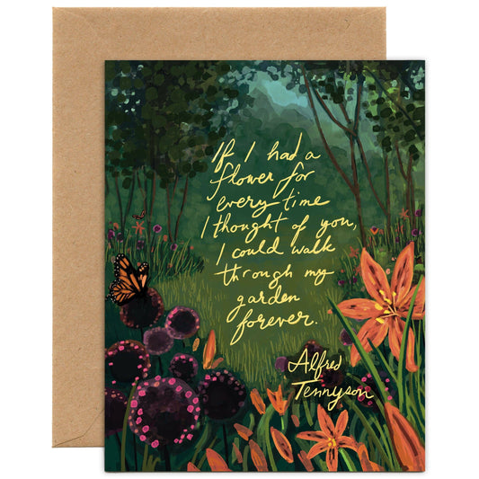 If I had a flower — Birthday, Thank You, Everyday Card