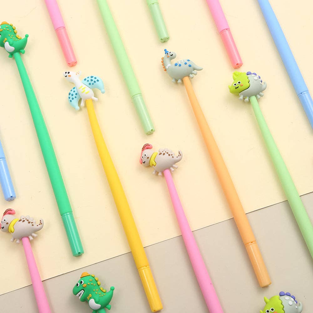 DINO CARTOON GEL PEN