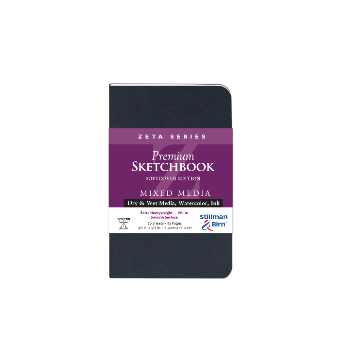 Stillman & Birn Mixed Media Sketchbook -Zeta Series