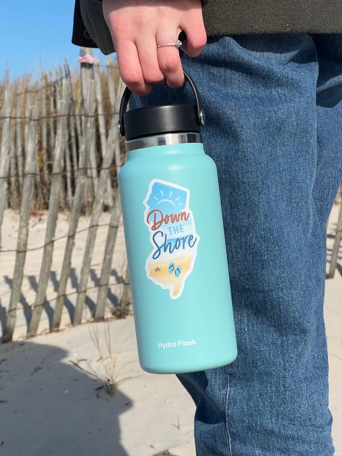 Down the Shore NJ Sticker