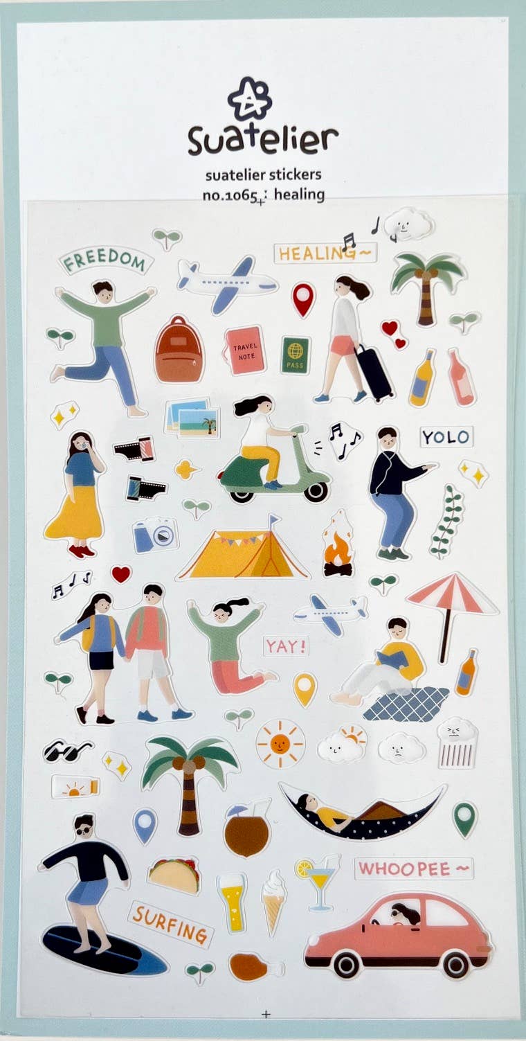 HEALING LIFE STICKERS