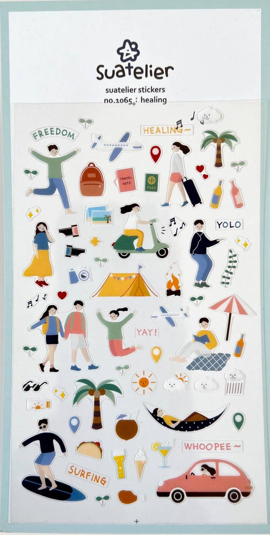 HEALING LIFE STICKERS