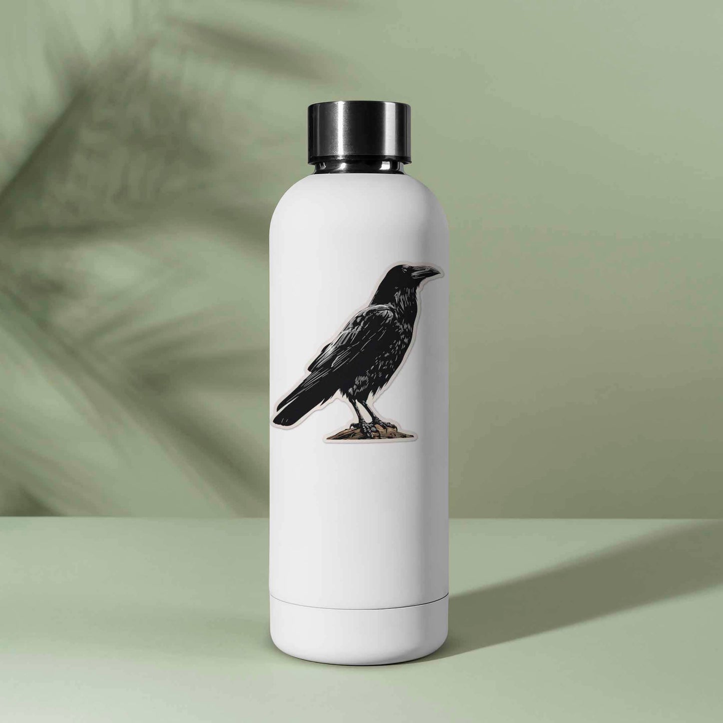 Crow Birdwatching Sticker