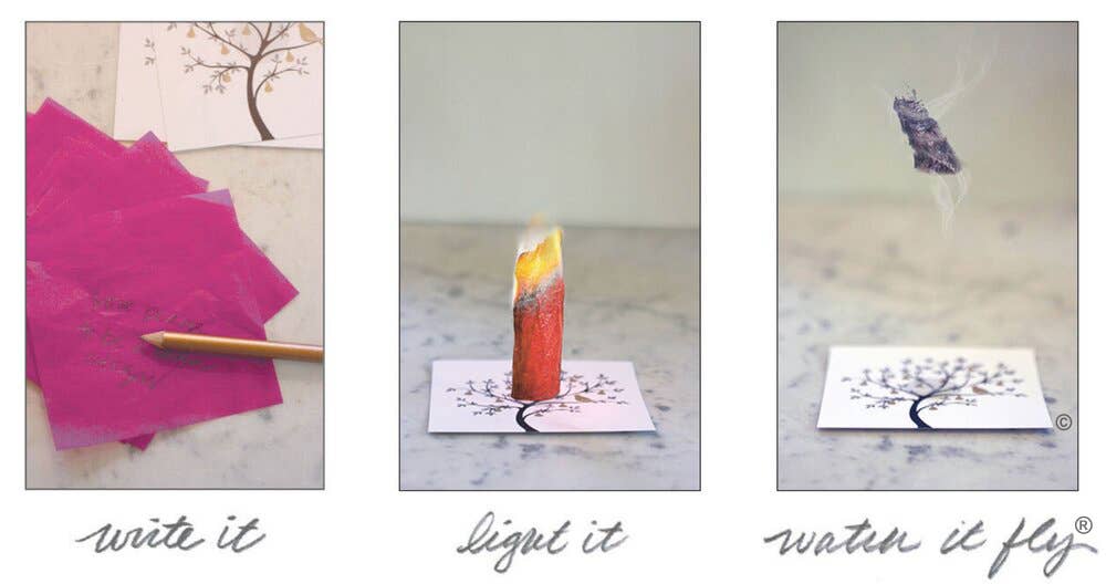 Flying Wish Paper® 8-Pack Standard Mini WISHING KIT™ Bundle