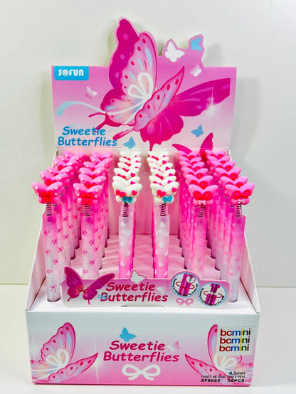 Butterfly Retractable Gel Pen