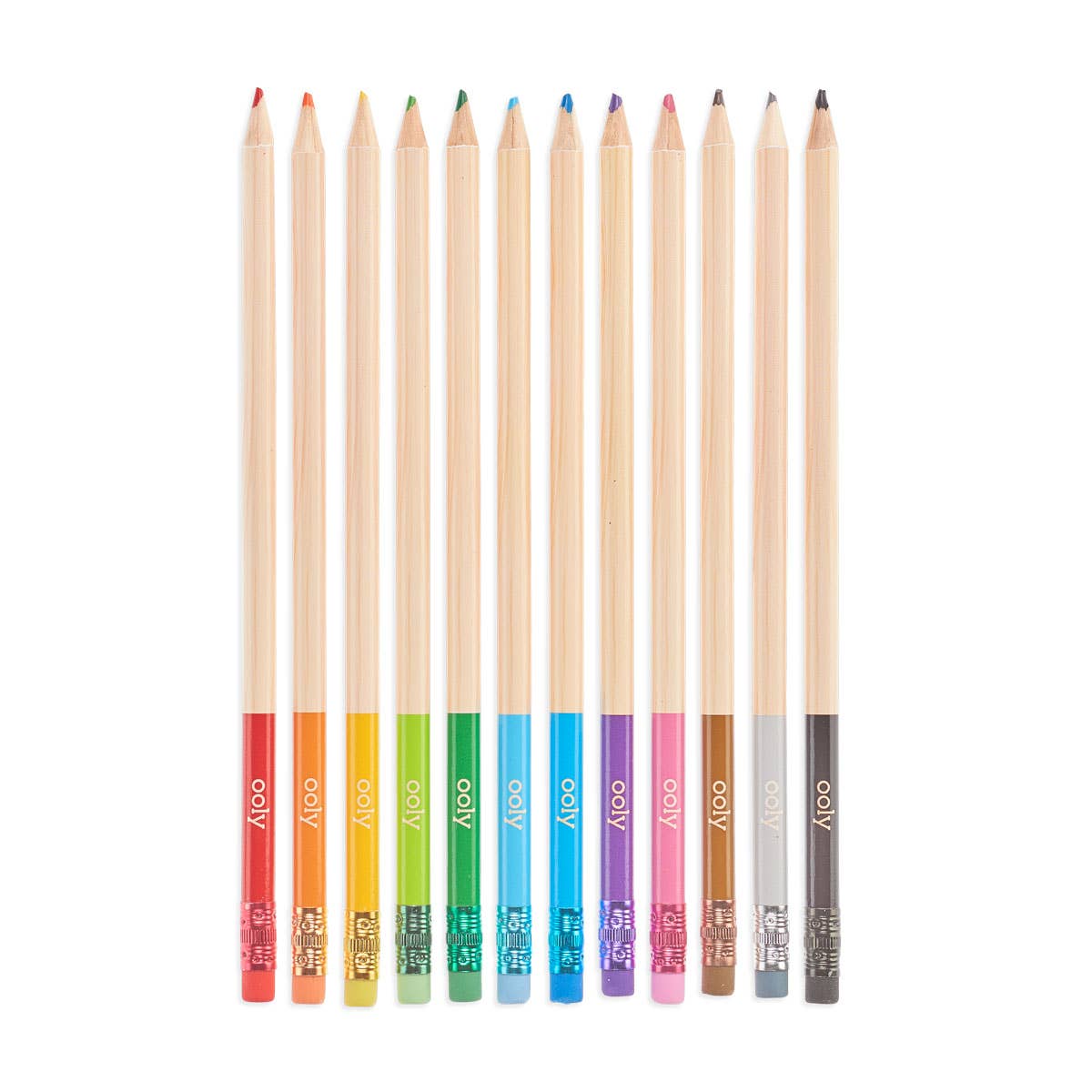 Un-Mistake-Ables!: Erasable Colored Pencils (Set of 12)