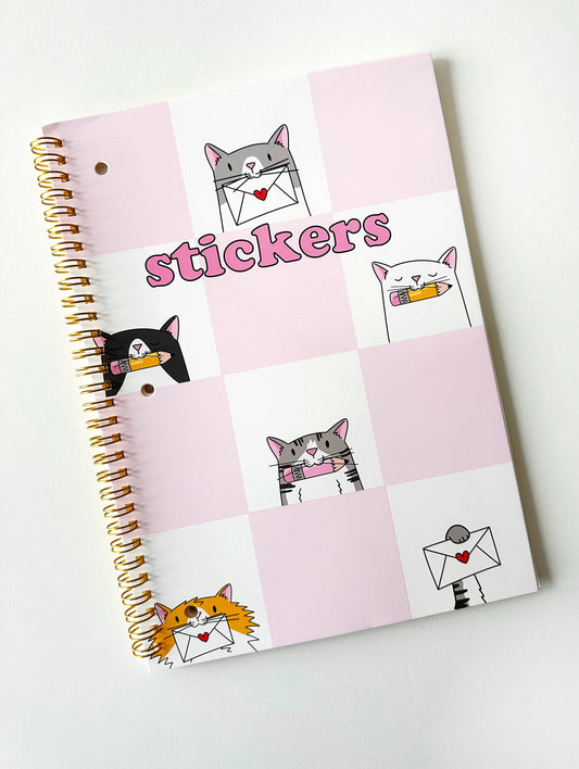 XL Sticker Book - Stationery Kitties