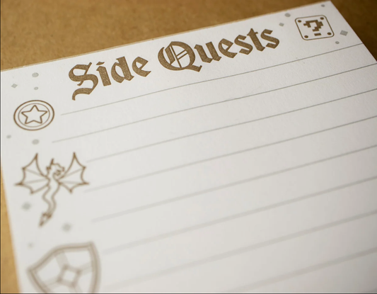 Side Quest Notepad
