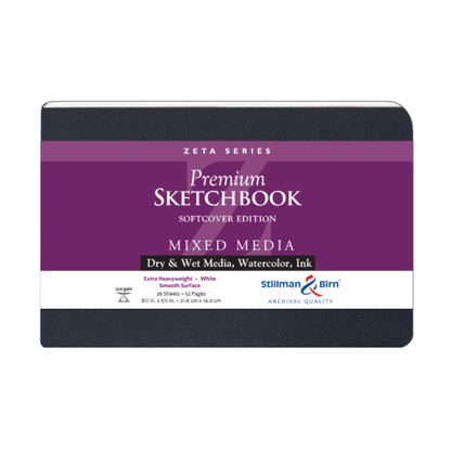 Stillman & Birn Mixed Media Sketchbook -Zeta Series
