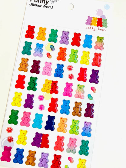 GUMMY BEAR STICKERS