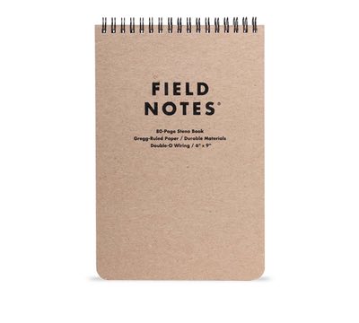 Field Notes 80pg Steno Book