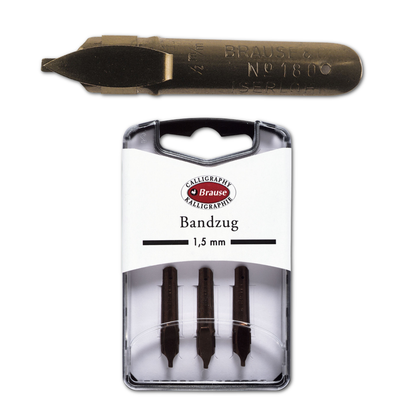 Brause Calligraphy Nib - Bandzug - 7 Sizes