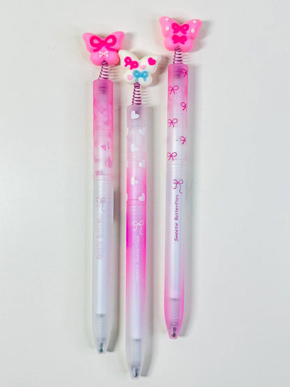 Butterfly Retractable Gel Pen
