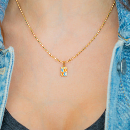 Charm Garden - Vote Charm - Gold