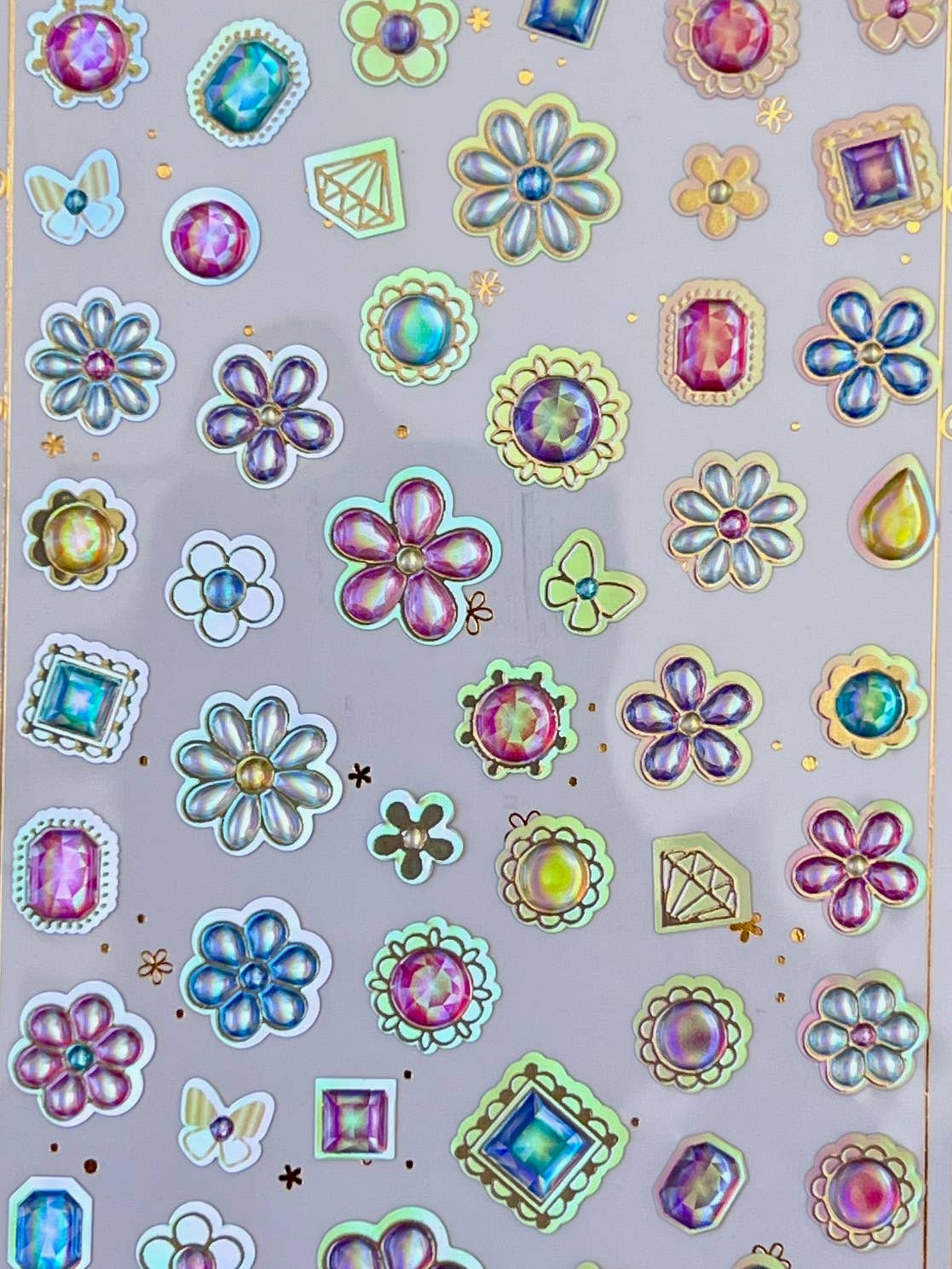 Diamond Gel Stickers