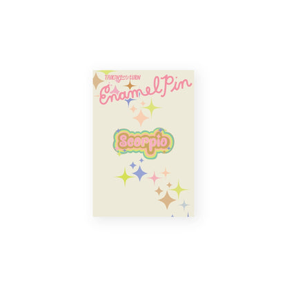 Zodiac Enamel Pins (astrology)