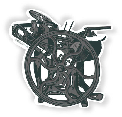 C&P Letterpress Sticker