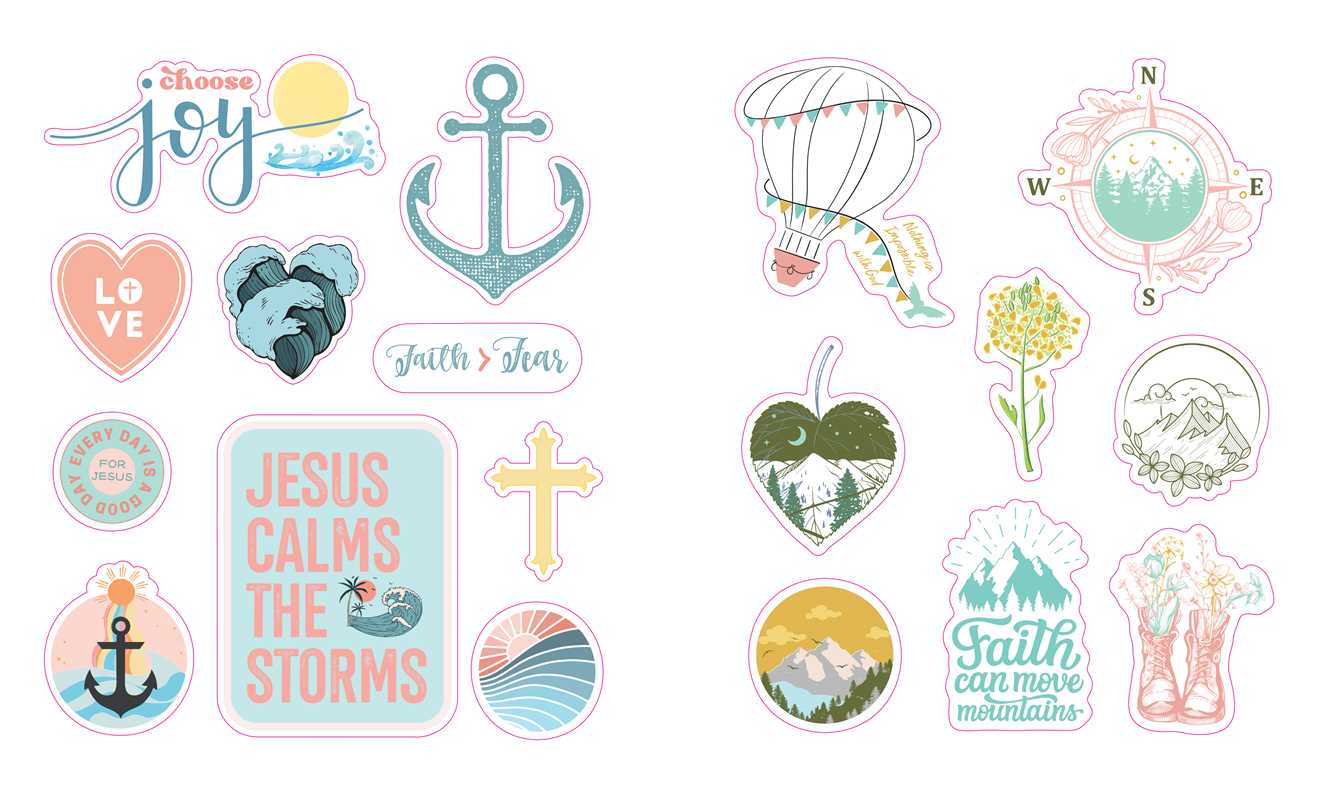 Sticker Inspirations by Amen Editions