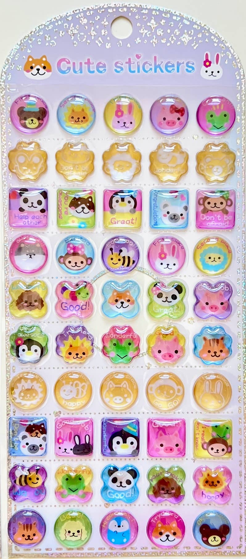 3D Reward Jewel Phone Stickers