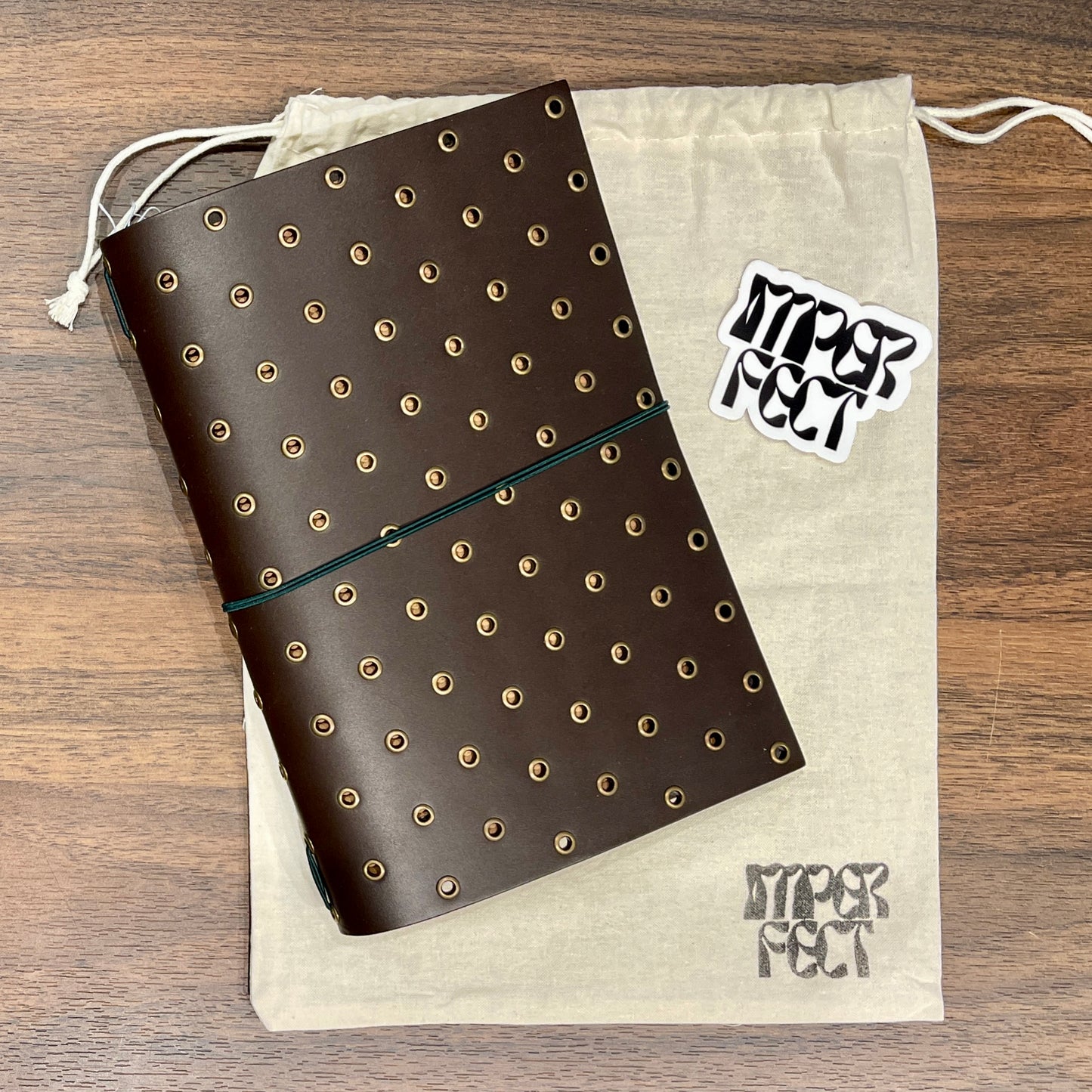 Imperfect Concepts: Thatcher, Dark Brown, Grommet (A5-Bifold) 13