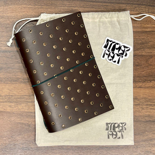 Imperfect Concepts: Thatcher, Dark Brown, Grommet (A5-Bifold) 13