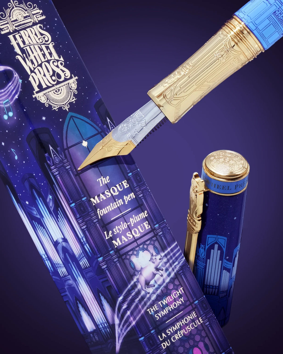 FWP - The Limited Edition Masque Fountain pen - The Twilight Symphony