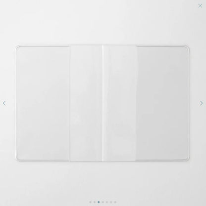 MD NOTEBOOK COVER A7 CLEAR A