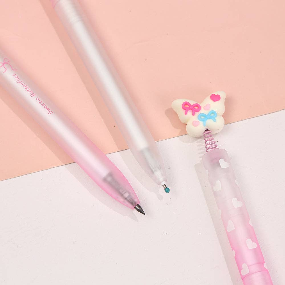 Butterfly Retractable Gel Pen