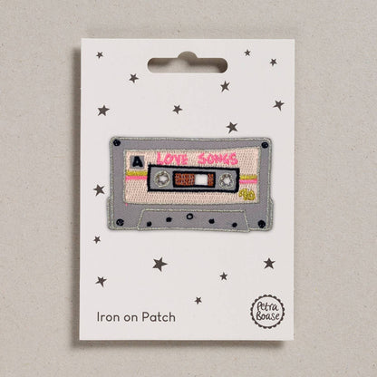 Iron on Patch - Love Tape
