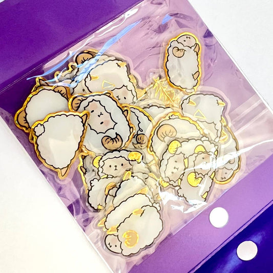 SHEEP SHINY STICKERS