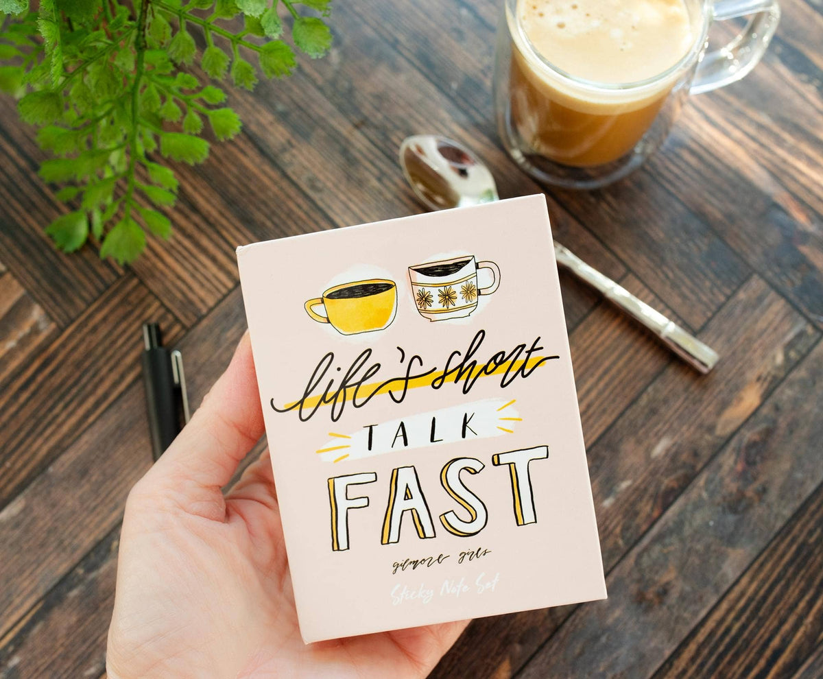 Gilmore Girls Talk Fast Sticky Note and Tab Set