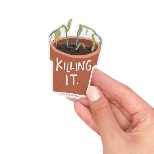Vinyl Sticker - Killing it
