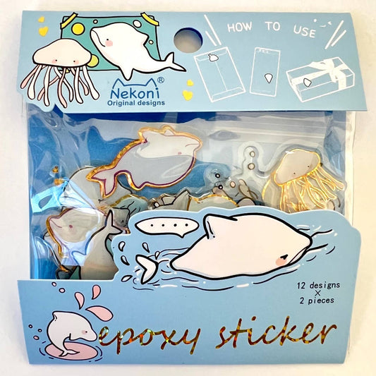 SEA LIFE SHINY STICKERS